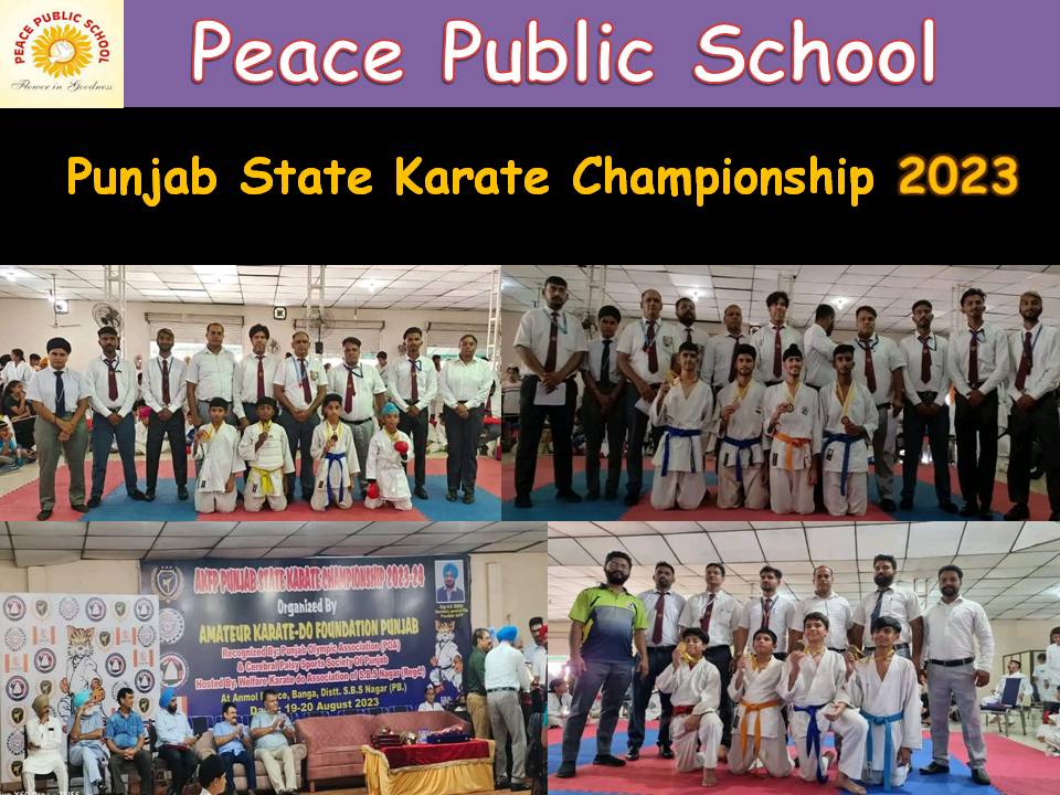 Punjab State Karate Championship 2023 Punjab State Karate Championship 2023
