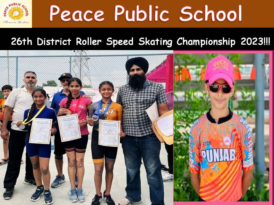 26th District Roller Speed Skating Championship 2023!!!