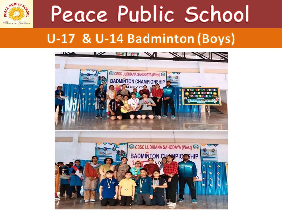 U-17 & U-14 Badminton Boys